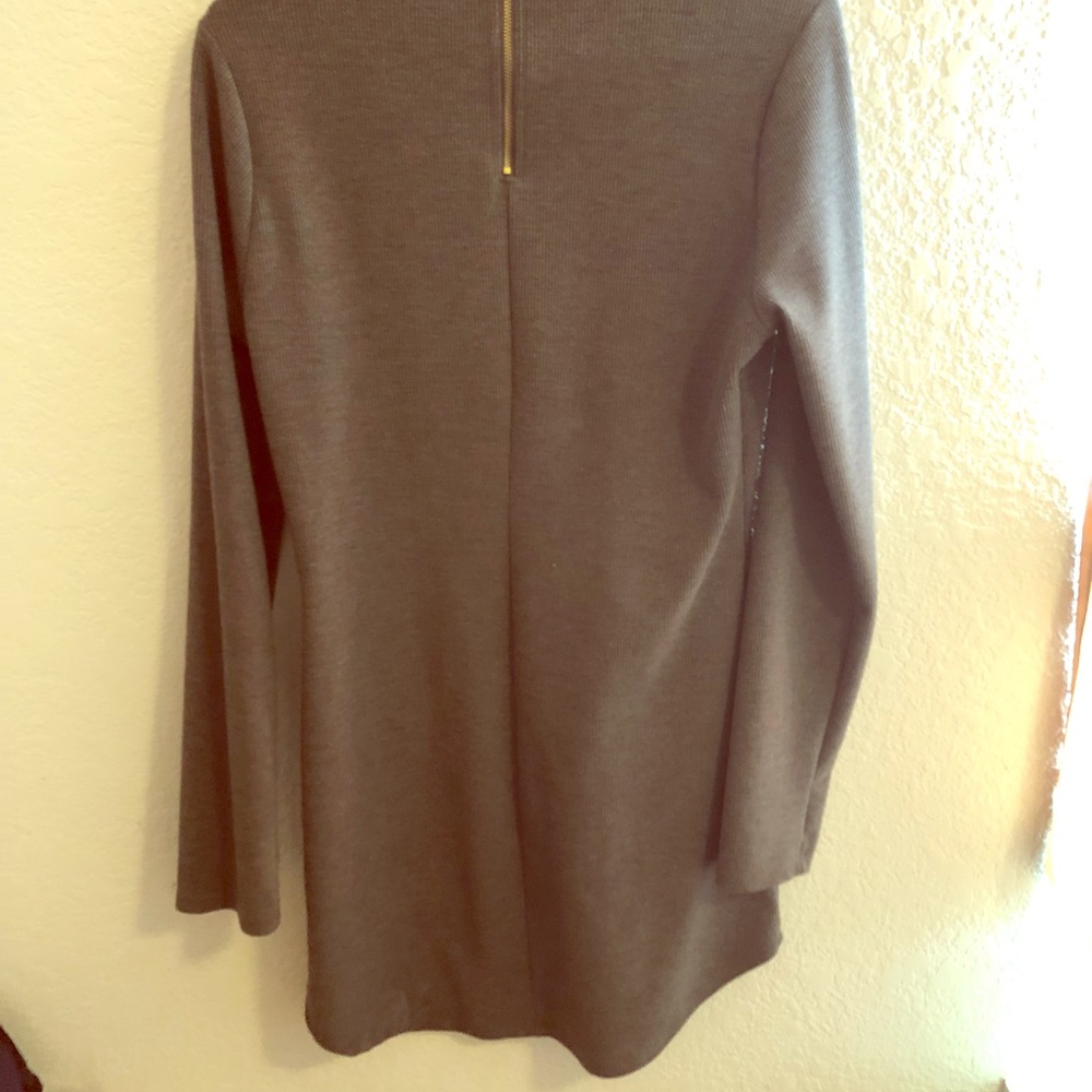 VICI collection Charcoal turtle neck dress